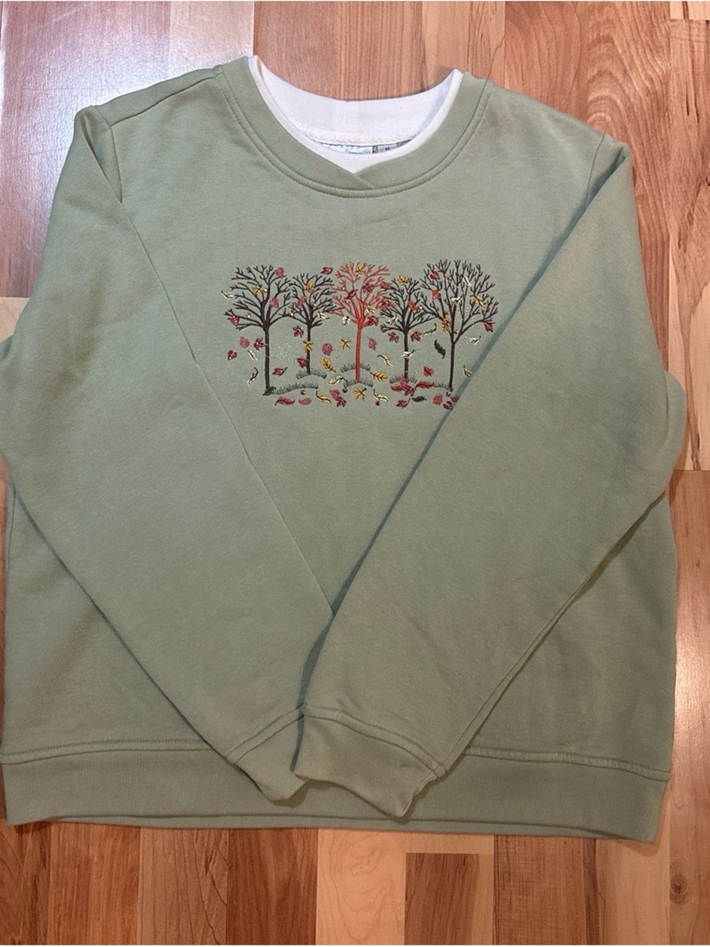 Vintage 90s Studio Works Sport Embroidered Autumn Crewneck in Medium